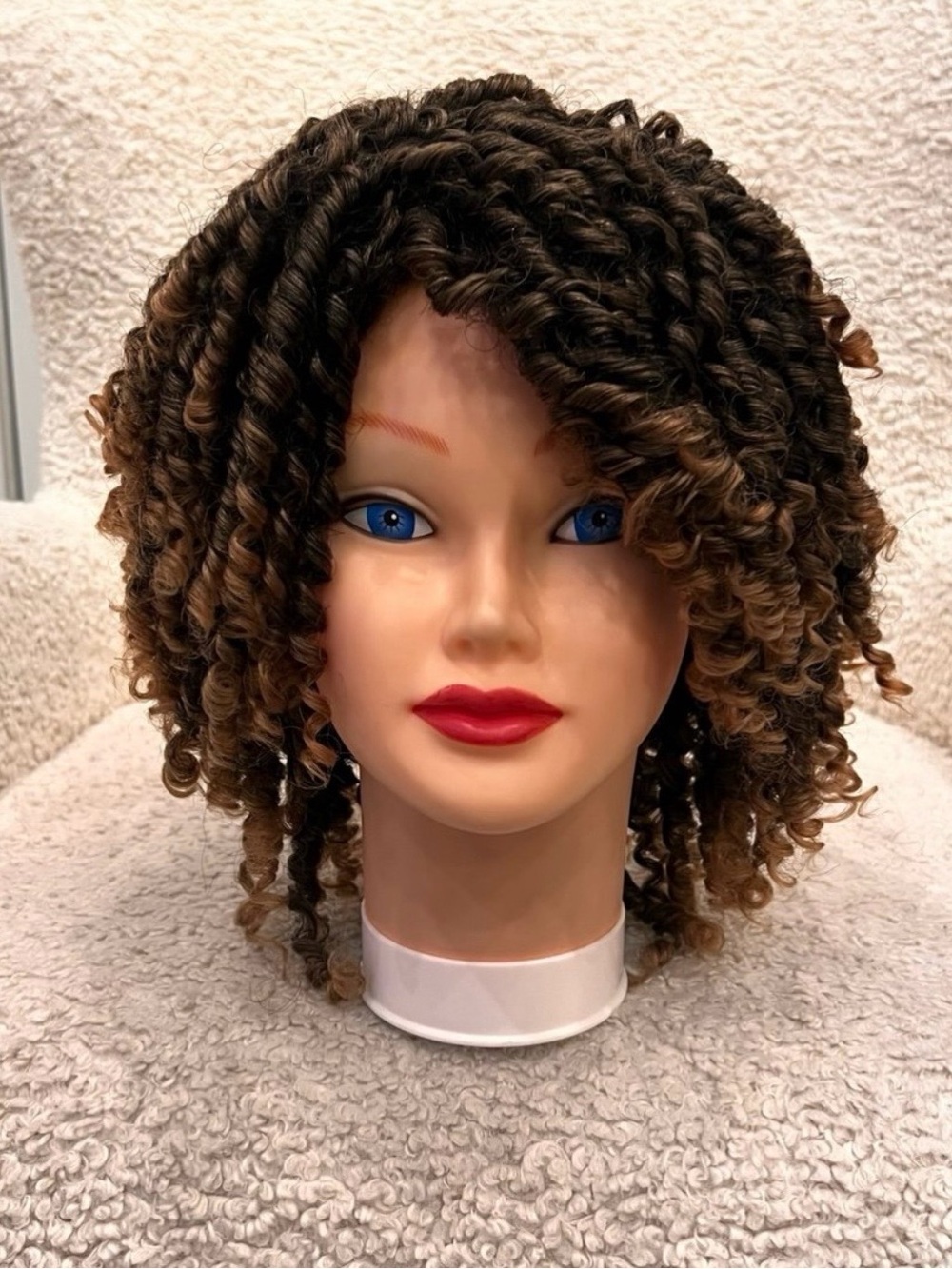 Ombre Short Twist Wig